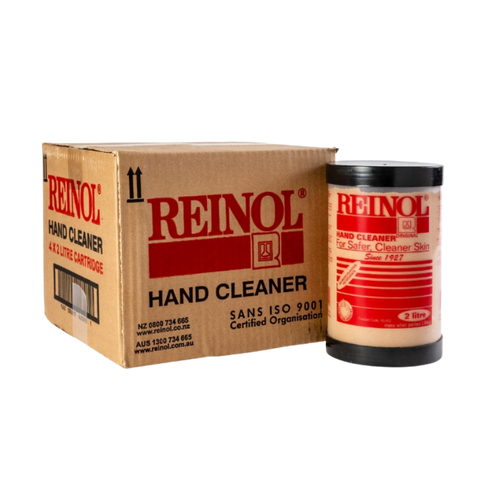Reinol Original Hand Cleaner Box-4x2L Cartridges washes up to 2400 pairs of hands